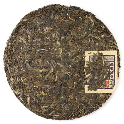 Чай пуэр Зелень Юннаня, Шен, Блин 315-357 г опт