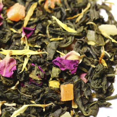 Чай зеленый Королевский манго, ароматизированный опт