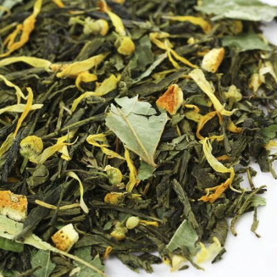 Чай зеленый Японская липа, ароматизированный опт
